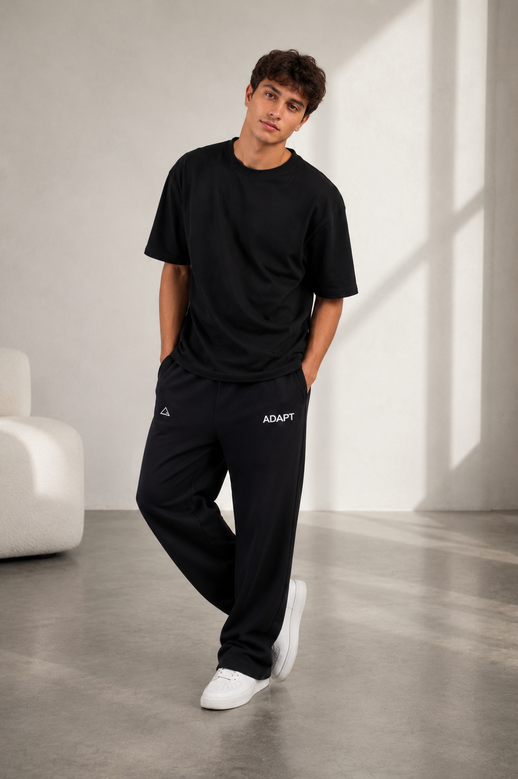 Jet Black Pants